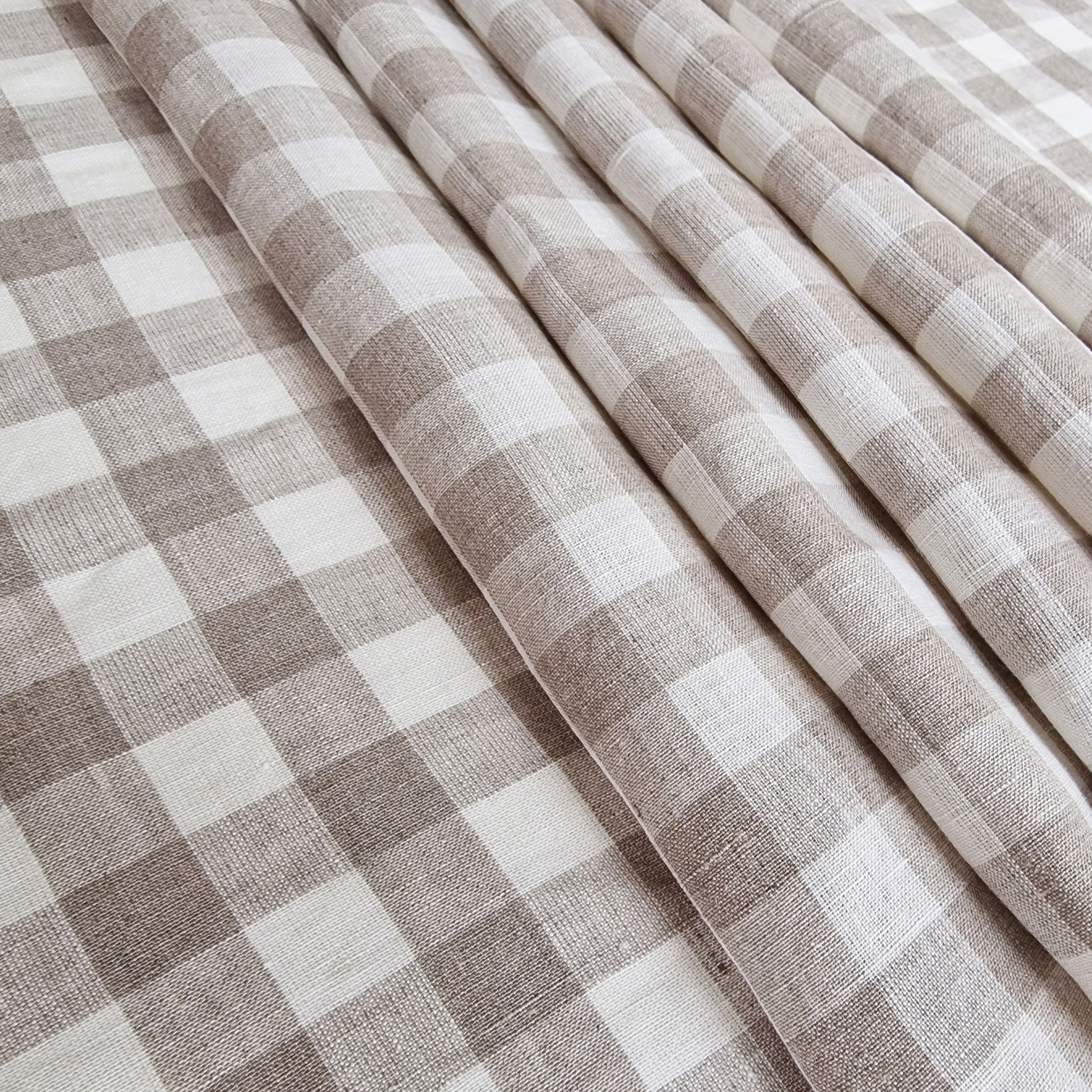 NEAT LINEN H CHECK WIDE TYPE1 リネン　46 NEAT | LINEN H CHECK WIDE TYPE1 / GREEN リネンチェック