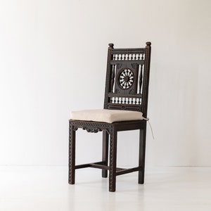Coussin de chaise en lin avec insert, Coussin d'assise personnalisé en différentes couleurs, Coussins de chaise de salle à manger, Housse amovible avec fermeture éclair et attaches en option image 3