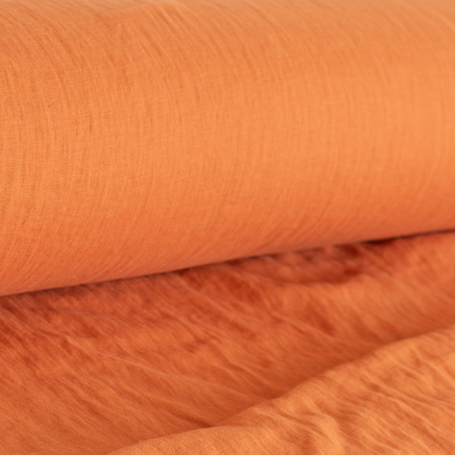 Rust Linen Fabric Linen by the Yard Linen Fabric for Etsy Denmark