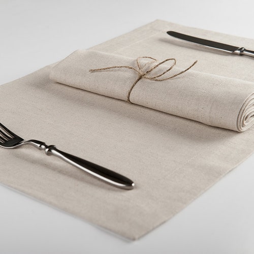 Table Napkins and Placemats Handmade Napkin and Placemat Set Etsy