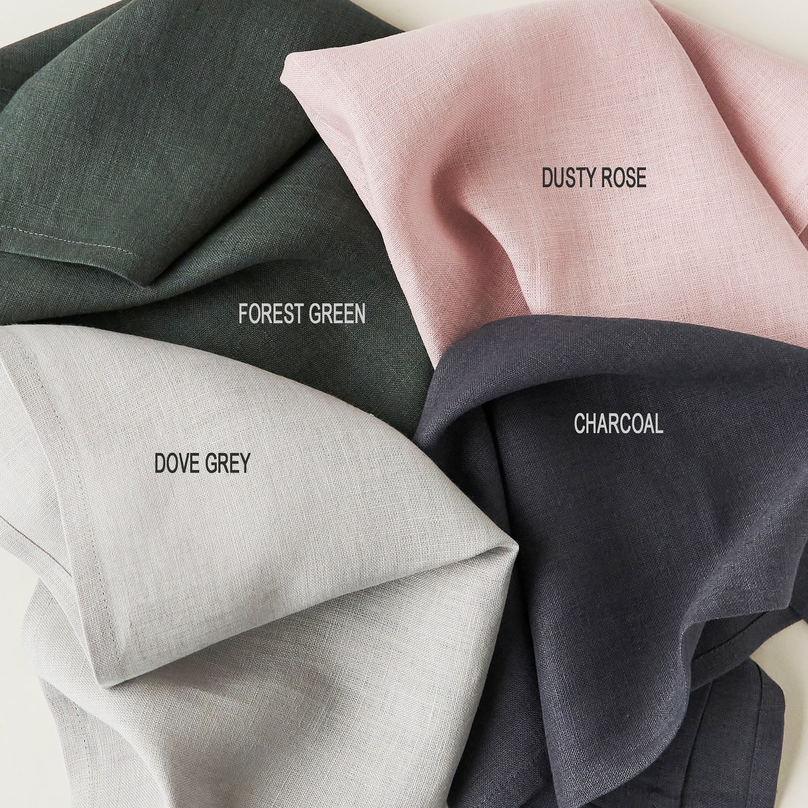 Large Linen Tablecloth Natural Custom Table Linens Lovely Etsy