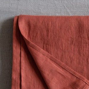 Linen sheet set, Linen bedding, Natural linen sheets, 30 colors image 4