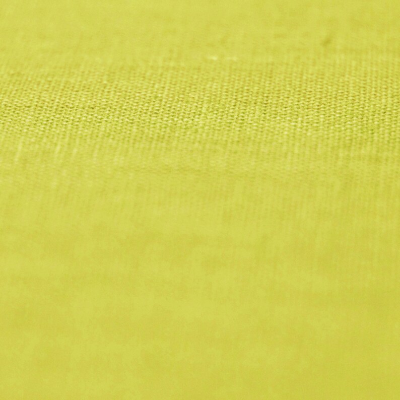 Chartreuse linen duvet cover Natural linen duvet covers image 6