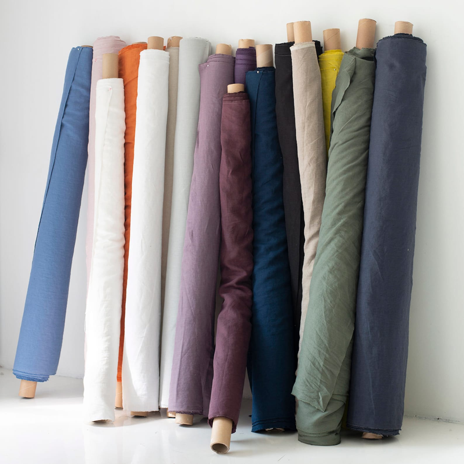 Soft Linen Fabric by Yard Natural Linen Fabrics by the Yard Etsy