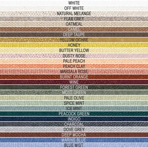 Linen Bedding, Yellow Ochre Linen Sheets, Bed Sheet Set Queen, King, Twin image 7