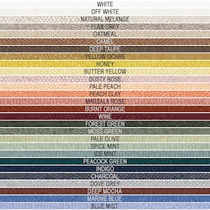 Große Leinentischdecke Natürliche Tischwäsche, Tischdecken nach Maß