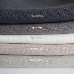 Stofstalen zware linnen, set natuurlijke meubelstofstalen, linnen stof voor stoffering