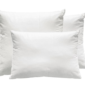 Federkissen Einsatz, Kissen, Kissen, Kisseneinsätze, Dekokissen, 18x18, 16x16, 16x24, 16x26 Lendenkissen Einlage