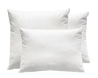 Feather Pillow Insert, Pillows, Pillow, Pillow Inserts, Throw Pillows, 18x18, 16x16, 16x24, 16x26 Lumbar pillow insert