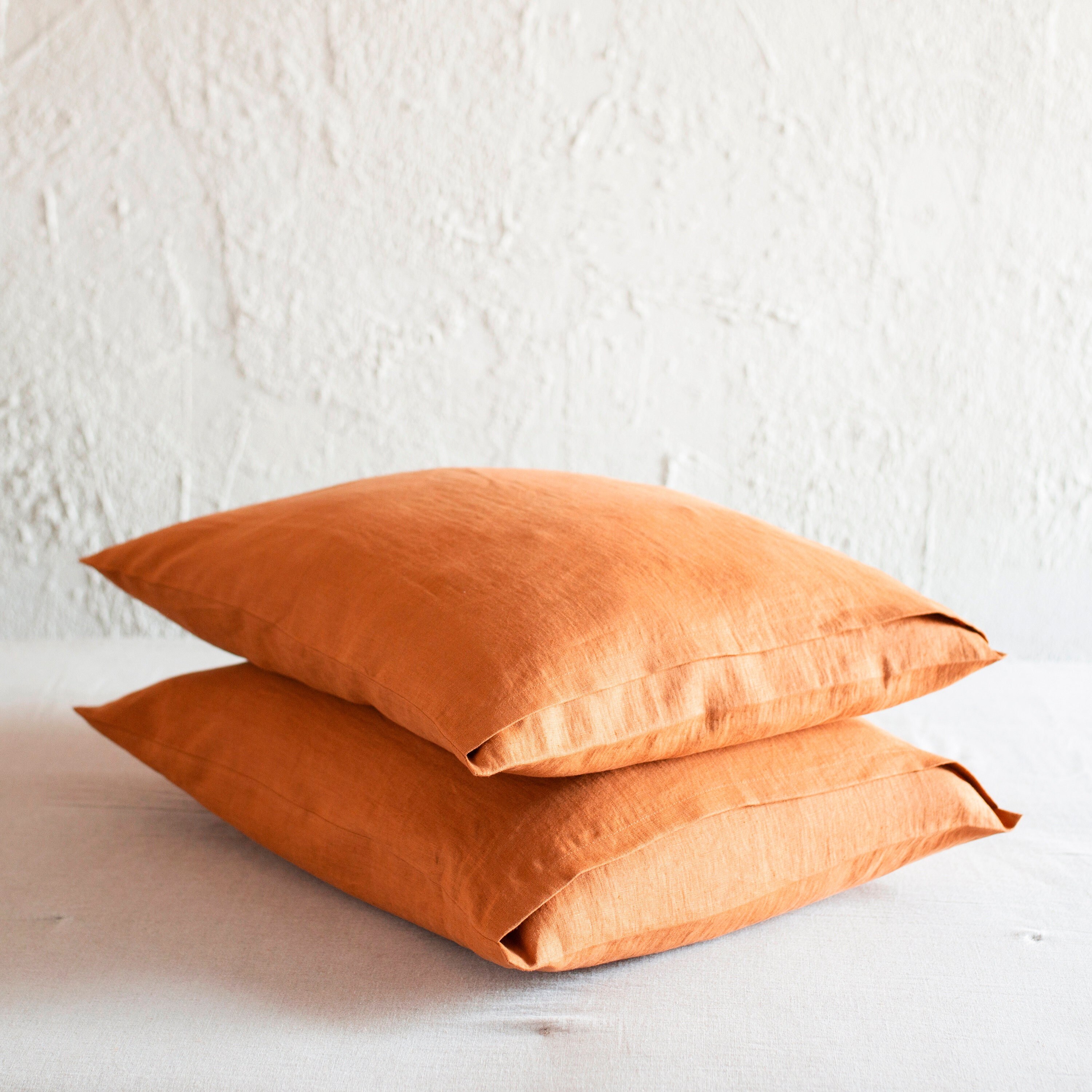 rust pillow cases