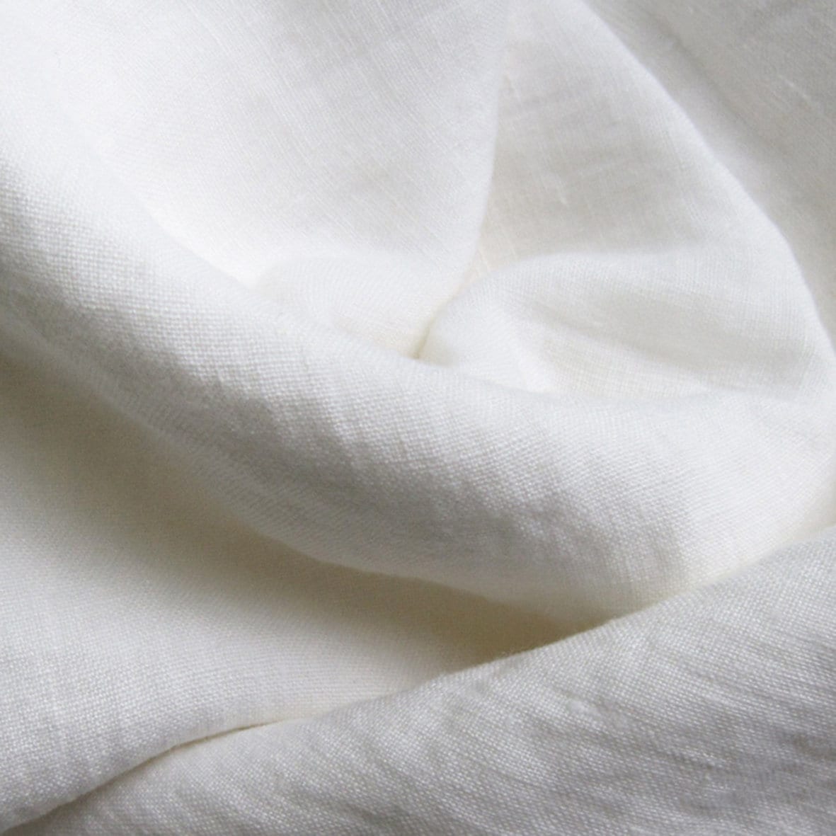 White linen fabric by the yard Soft pre shrunk linen fabric Etsy