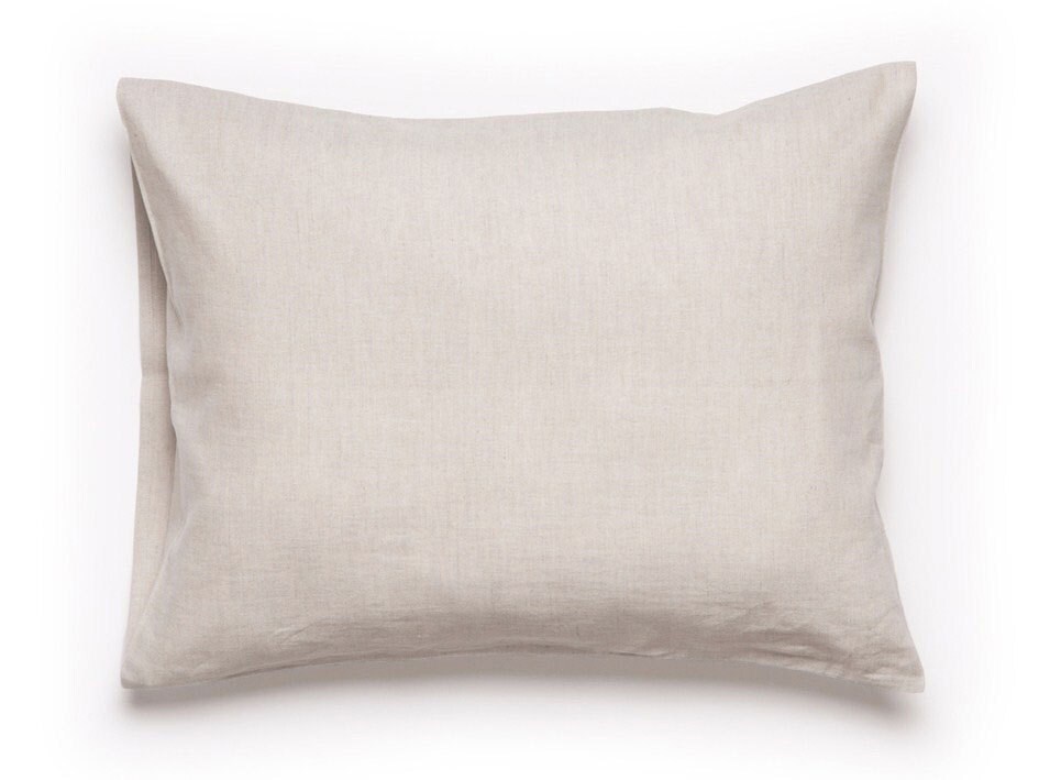 Cotton pillowcase Sand brown Natural pillowcases Linen and Etsy