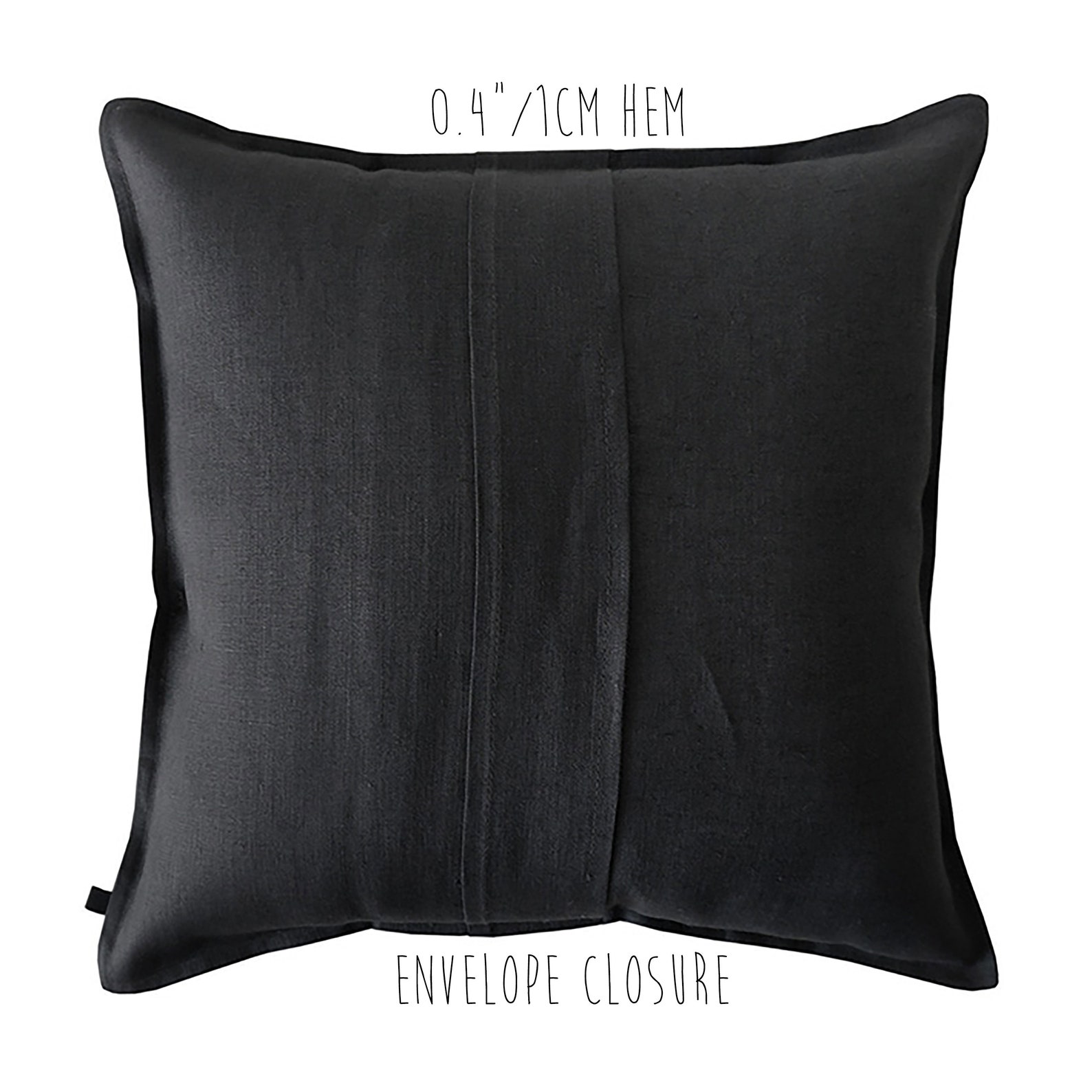 Linen Throw Pillow Cover Lumbar Pillow Covers Square Throw Etsy