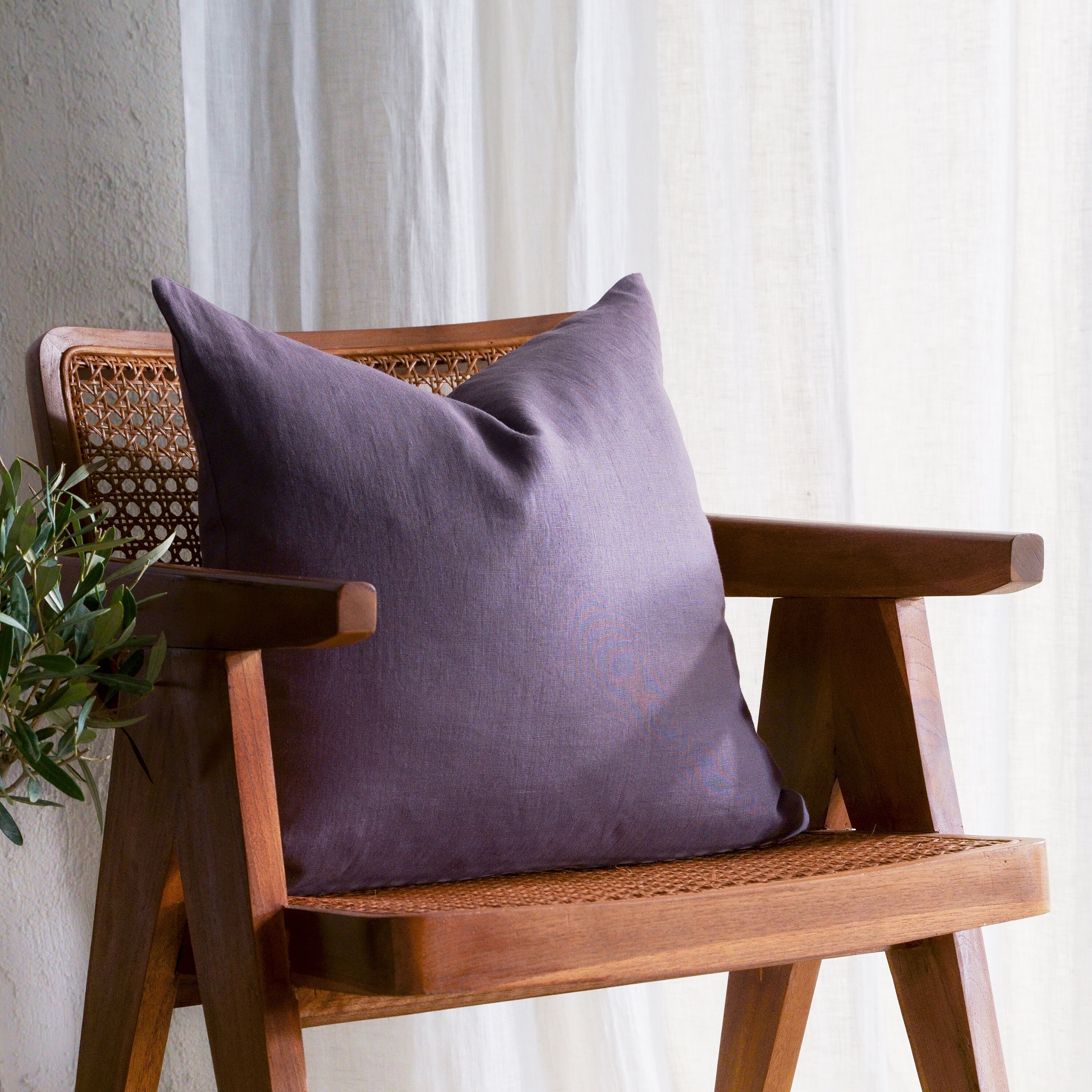 Linen throw pillow cover Knife edge pillow covers with zipper Etsy