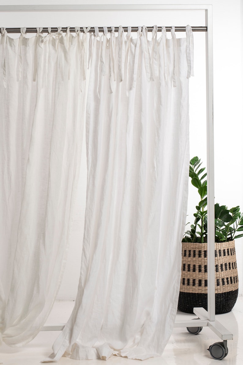 Lined Linen Curtains