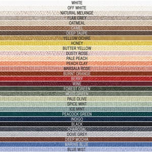 Double sided linen duvet cover, Custom duvets in King, Double, Single, Full or Queen, Linen bedding