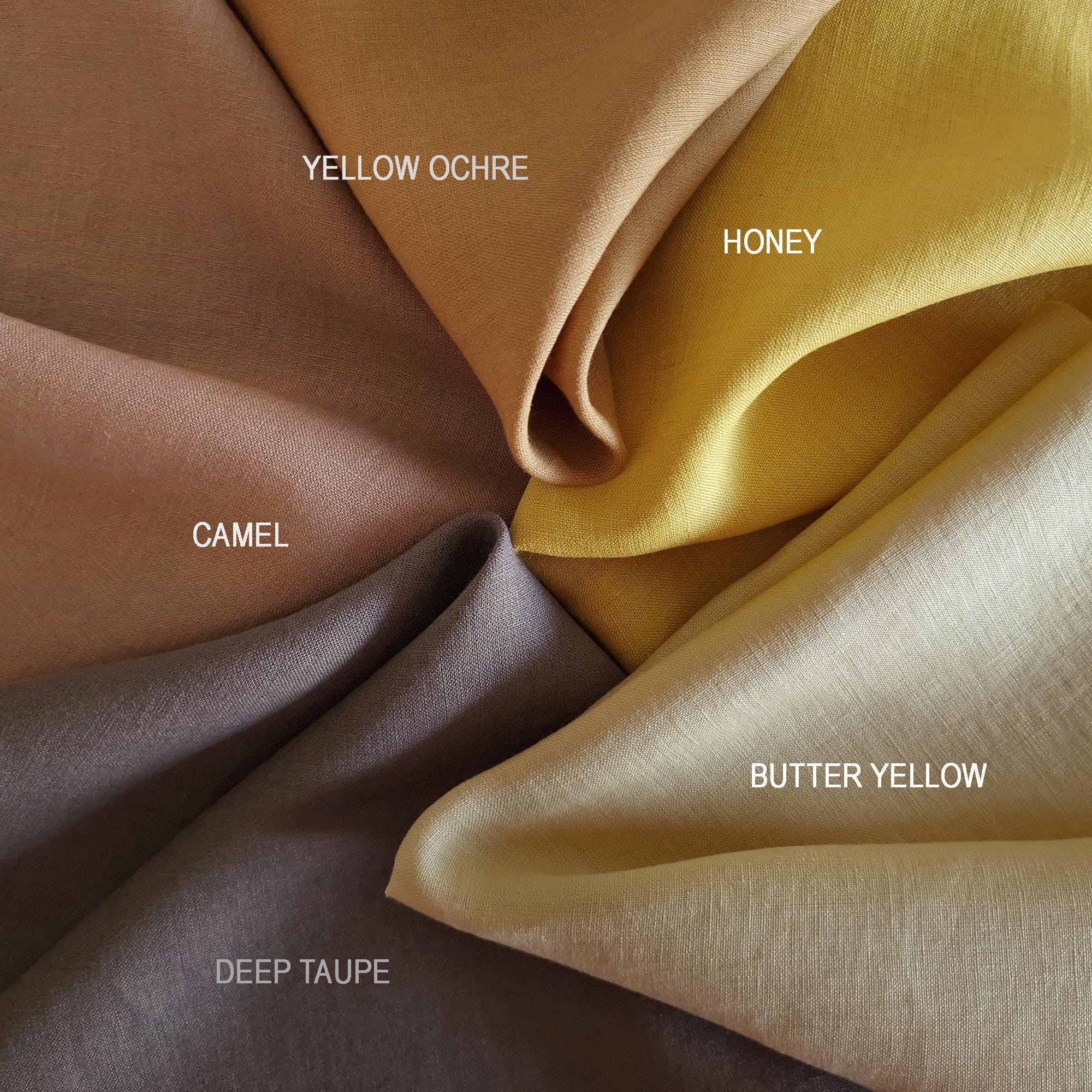 Linen Sheet Set, Natural Bed Sheets, Ochre Bedding Queen, King, Full, Twin,  Double, Fitted Flat Sheet, Pillowcase Sets - Etsy