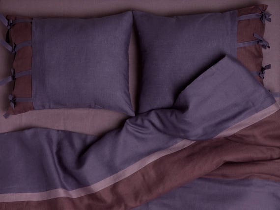 Linen Duvet Cover Cal King Queen Duvet Covers King Duvet Etsy
