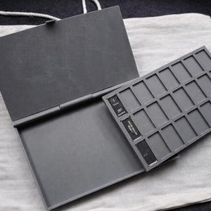 Estuche de almacenamiento de lingotes de plata impreso en 3D para lingotes rectangulares de plata de 1 gramo