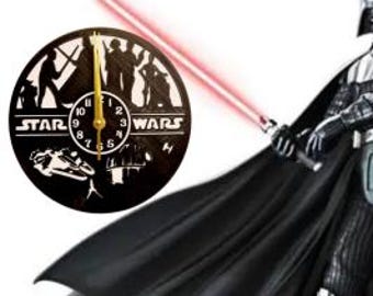 Star Wars Wall Clock | Silent Geek Room Decor | 3D Printed Sci-Fi Gift for Fans