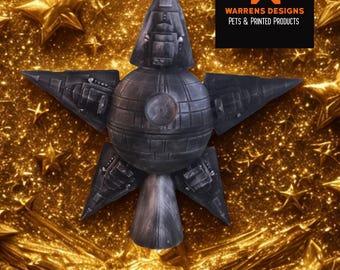Star Wars Tree Topper – Death Star & Star Destroyer