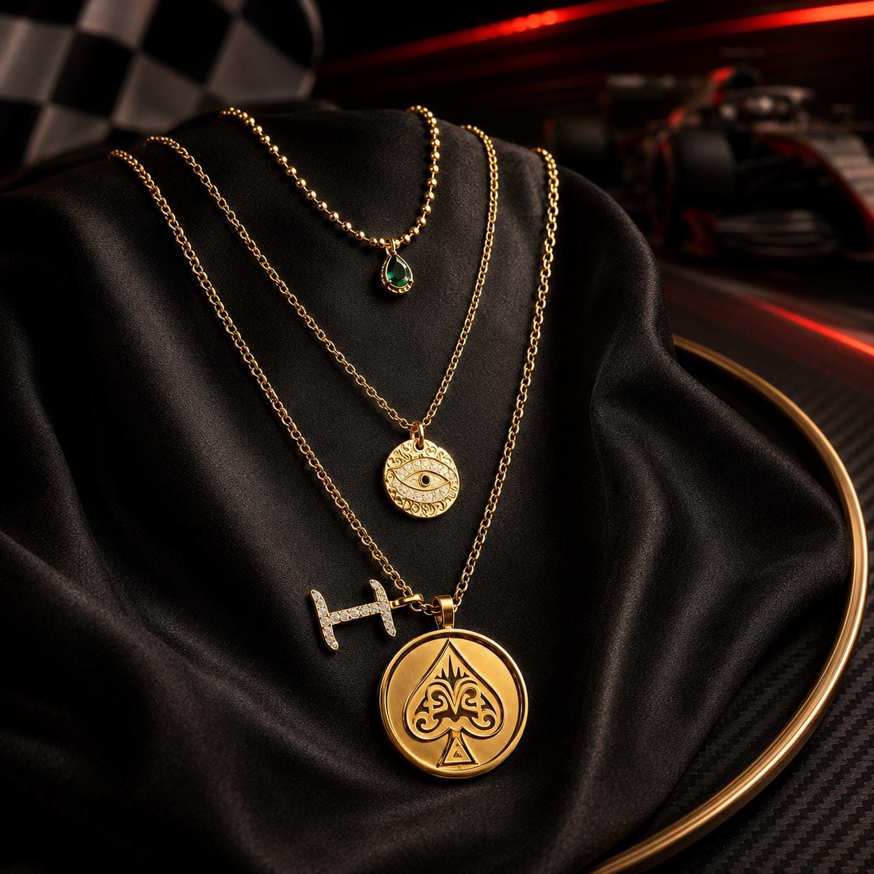 Brad pitt necklace f1 - Etsy 日本