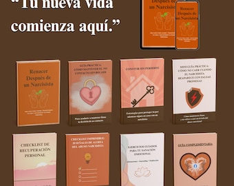 Guía Paso a Paso de sanación relaciones tóxicas, 8 ebooks, Método Renacer, PDF