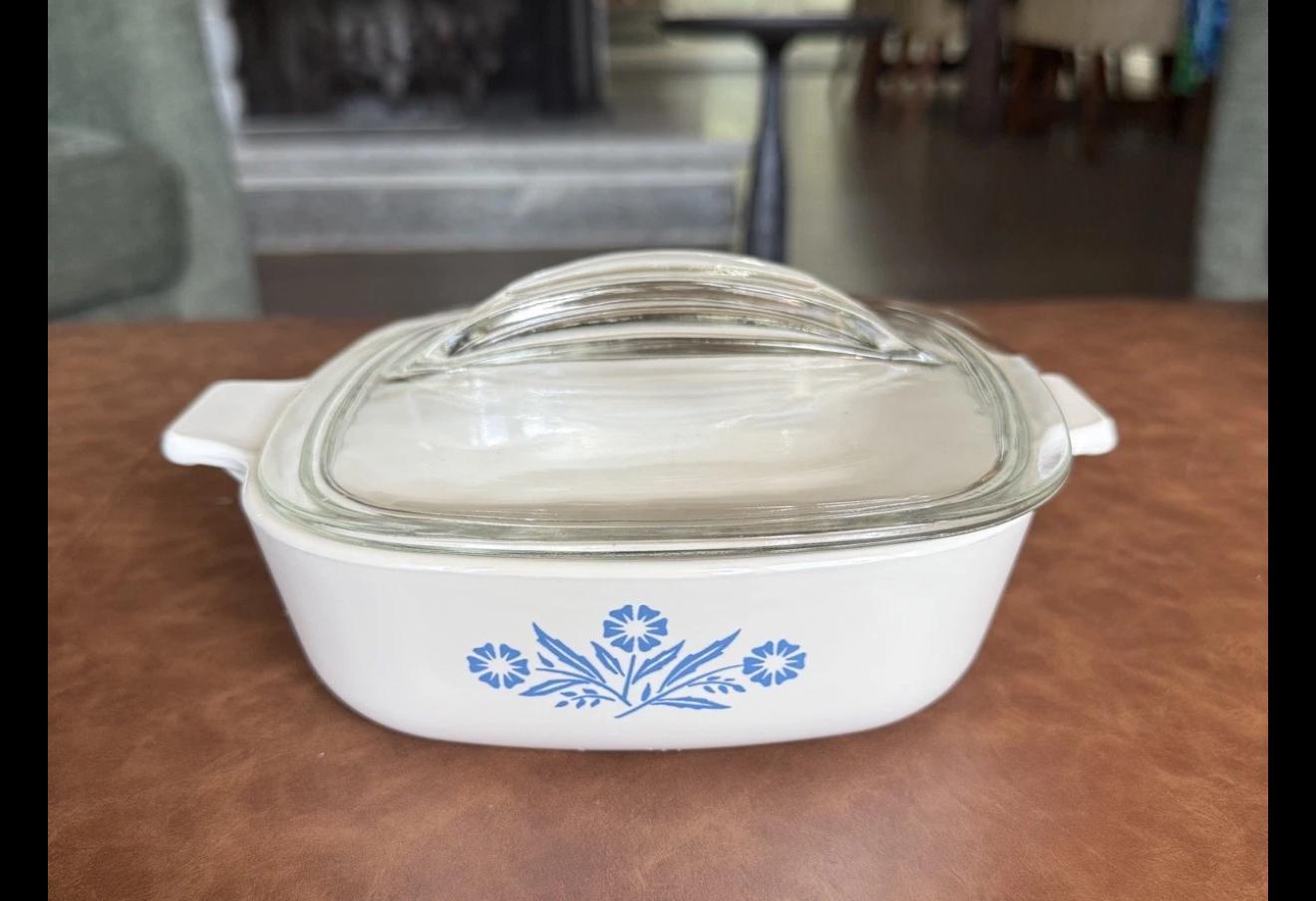 コーニングウェア ブルー コーンフラワー キャセロール 7x7 - Etsy 日本