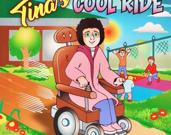 Tina's Cool Ride: Disability Children's Book (8.5" Softcover)