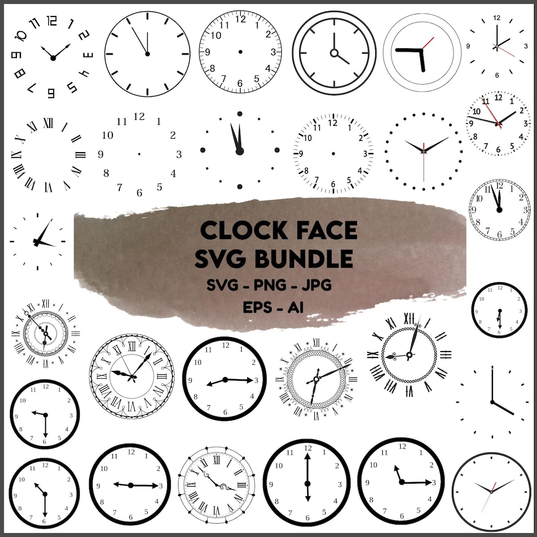 Clock Face SVG Bundle Modern Old Designs digital Download Etsy clock-face-svg-bundle-modern-old-designs-digital-download-etsy