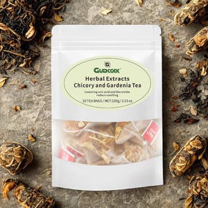 Chicory & Gardenia Herbal Tea Bags, Caffeine Free, 20 Count