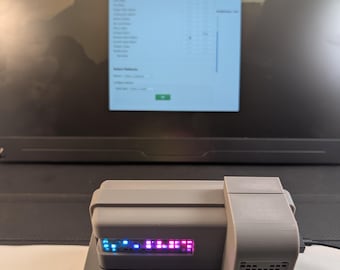 Carcasa WOPR para Raspberry Pi 5 – Carcasa retro para hackers inspirada en WarGames – Luces LED de estado