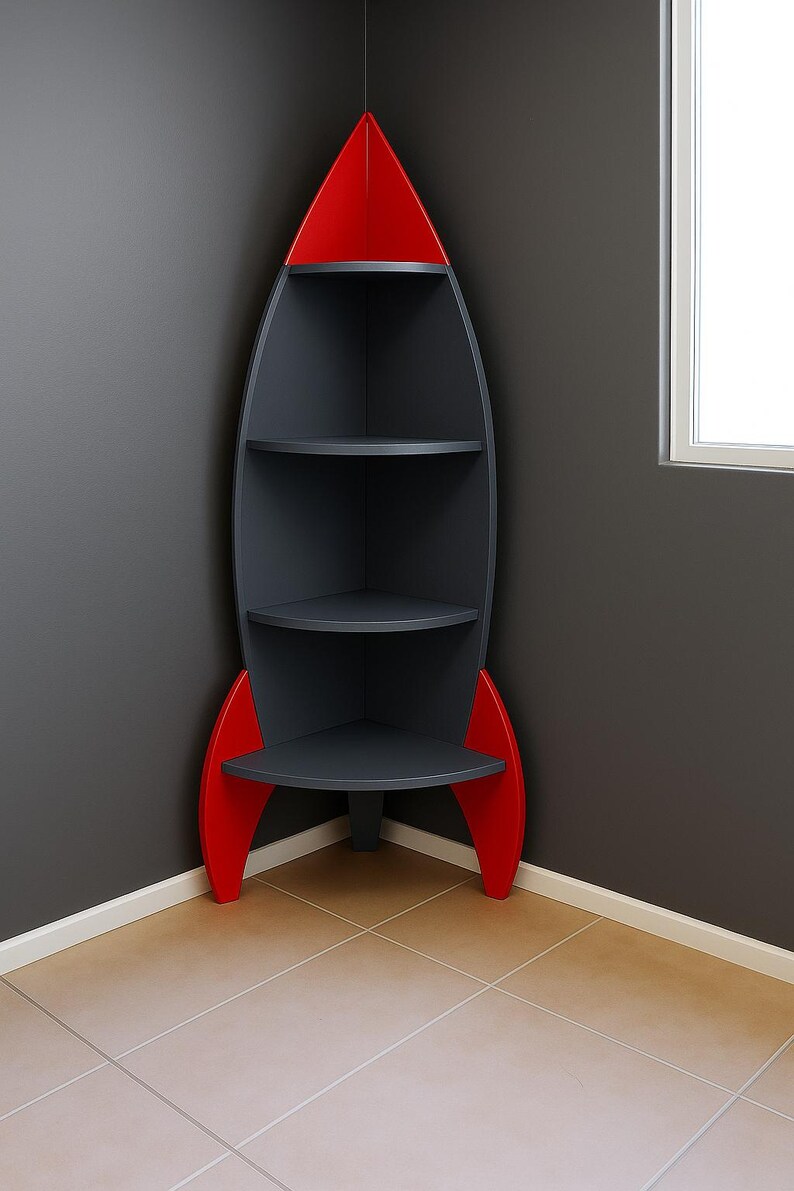 A Rocket-designed Bookcase That Will Stimulate the Imagination of ...