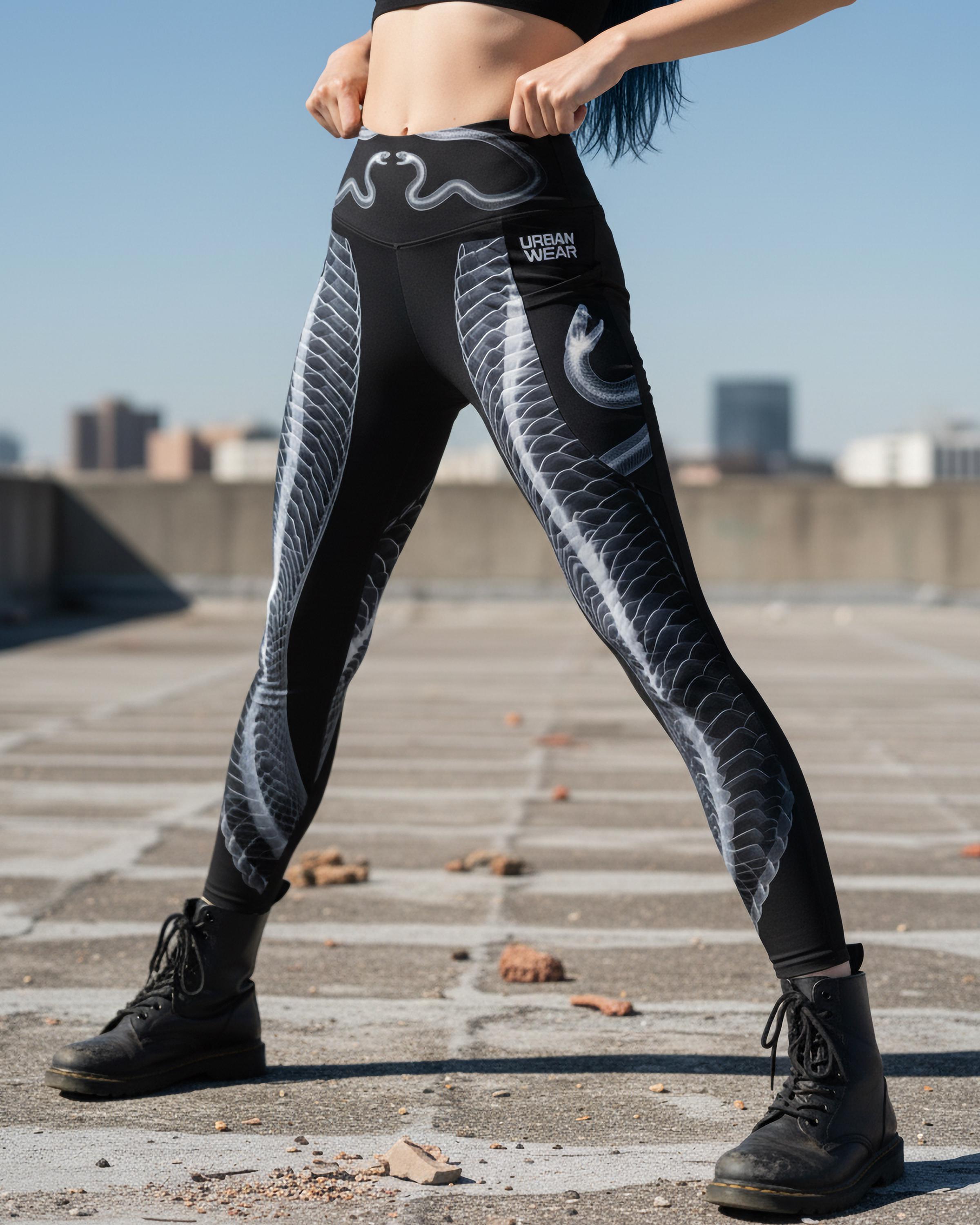 Snake leggings