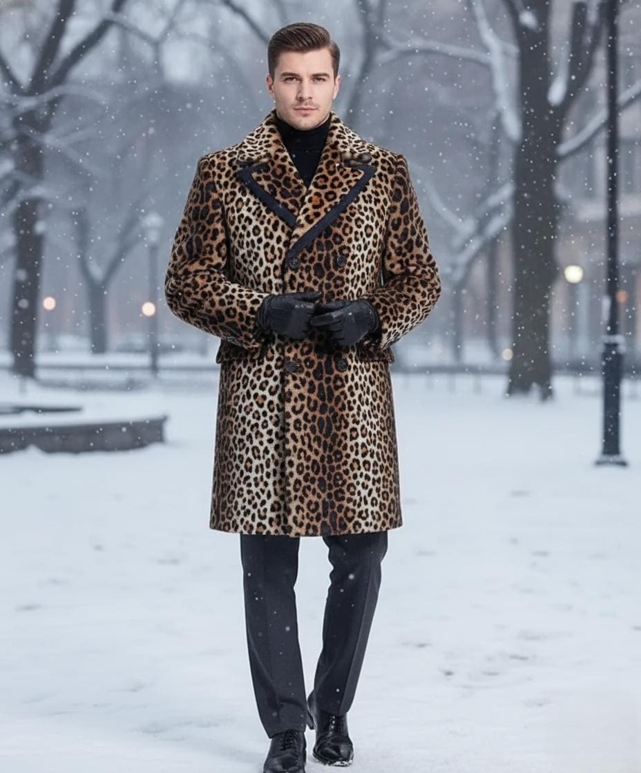 Mens Leopard Jacket - Etsy