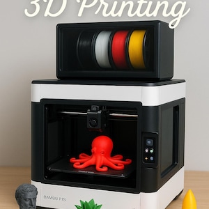 Custom Multi-Color 3D Printing Service: Cosplay, Miniatures, PLA & ABS