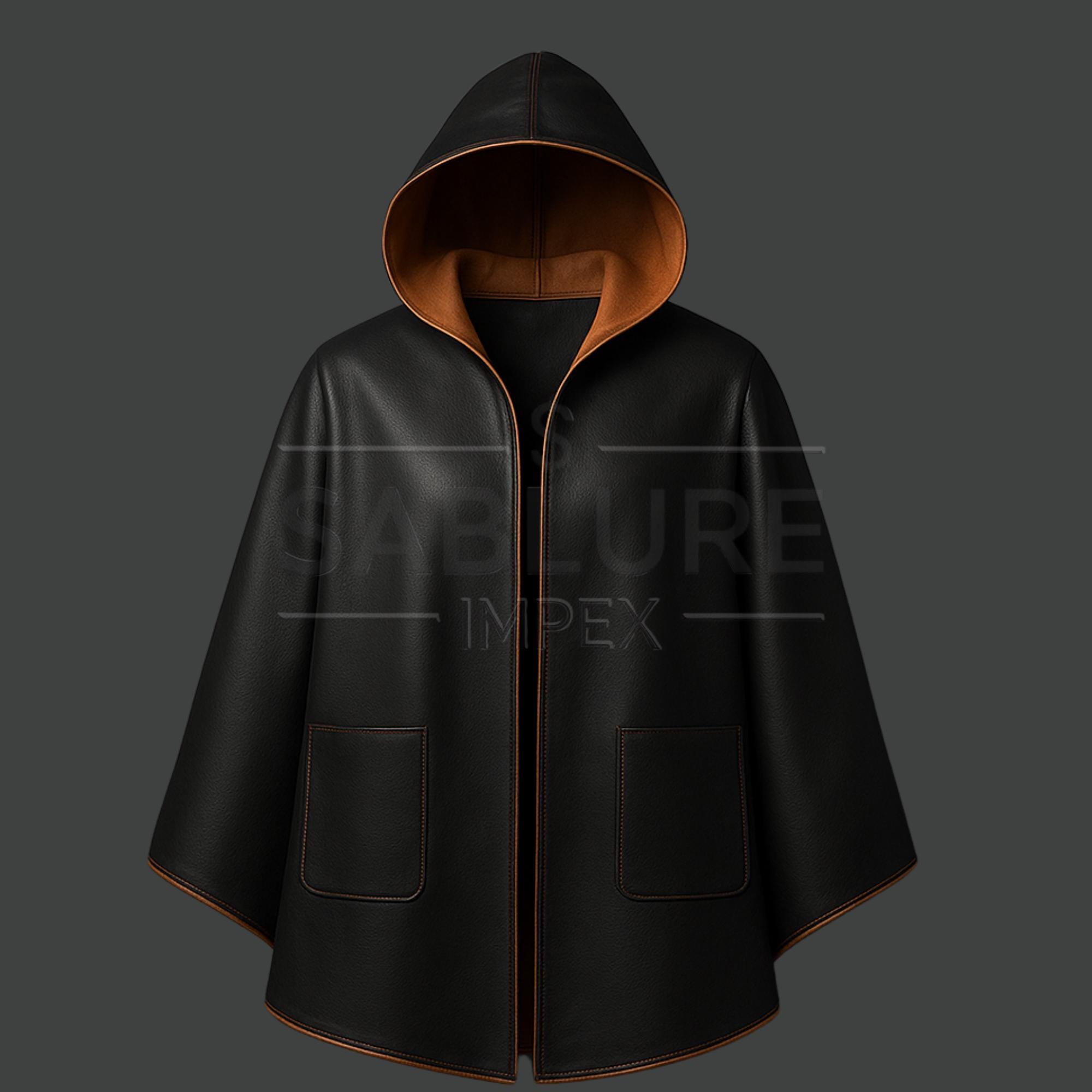 Leather poncho - Etsy 日本