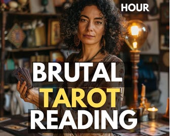 Brutal Tarot Reading – No Sugarcoating, Honest & Direct Guidance