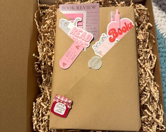 Blind Date Book Box | Mystery Book Lover Gift (Romance, Fantasy, Thriller)