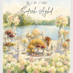 Sofreh Aghd Wedding Explanation Card | Digital Printable Insert for Persian Wedding Ceremony | Cultural Stationery