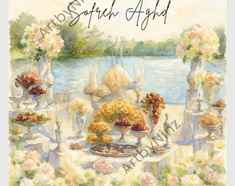 Sofreh Aghd Wedding Explanation Card | Digital Printable Insert for Persian Wedding Ceremony | Cultural Stationery