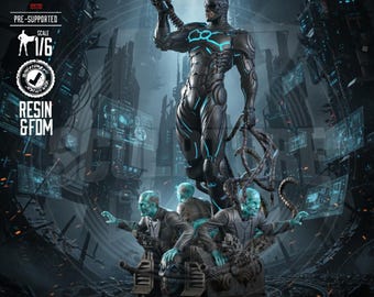 3D STL File DC Murder Machine – 1/6 Figure Print Anime Comics Statue