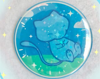 Bubble Mew button - pin back