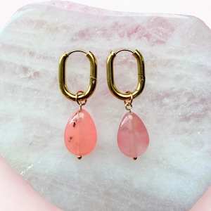 Removable Earring Charms, Interchangeable Dangles | Mix & Match Jewelry Charms | Gemstone And Pearl Earrings