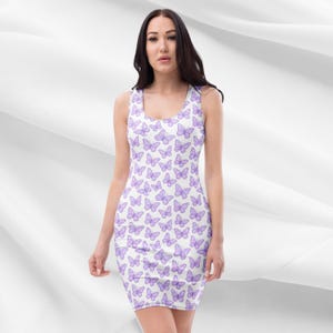 Bodycon Butterfly Dress - Etsy