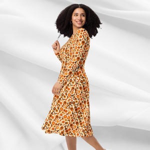 knee length dresses for ladies Floral Maxi Dress | Long Fall Dress | Fall Occasion Dresses – MOD&SOUL