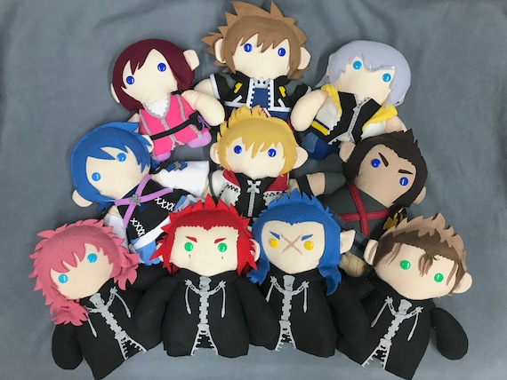 kingdom hearts aqua plush