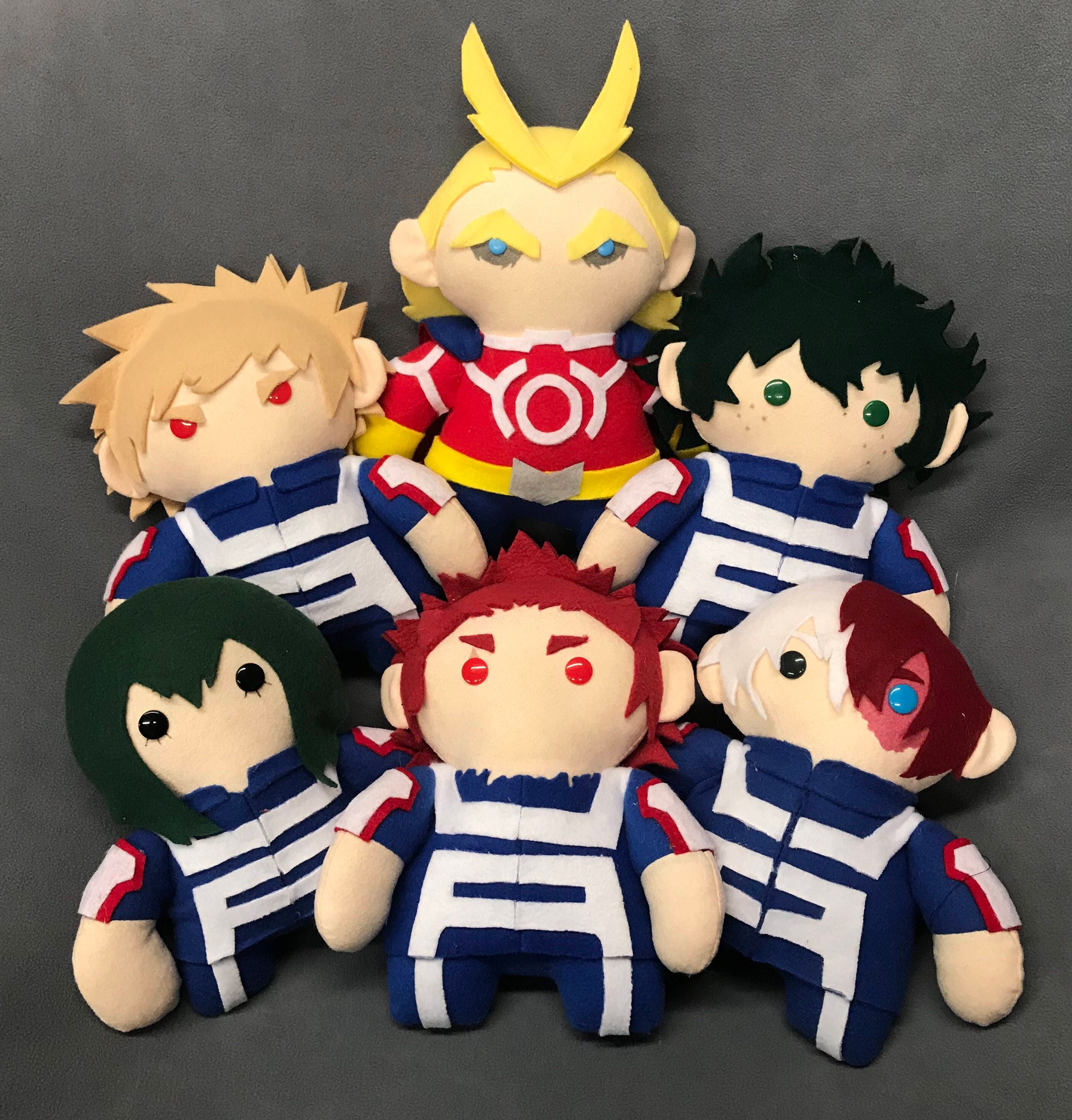 my hero academia stuffed animals