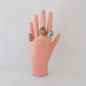 1980s Rubber Hand / Ring Holder / Display / Prop