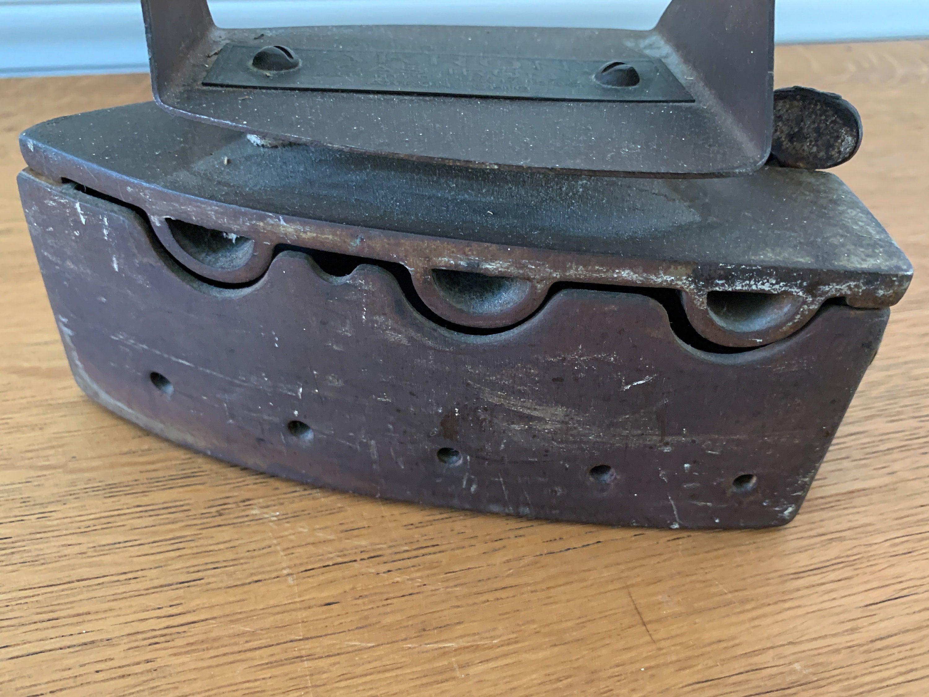 Antique Akron Gas Iron made in Akron OH